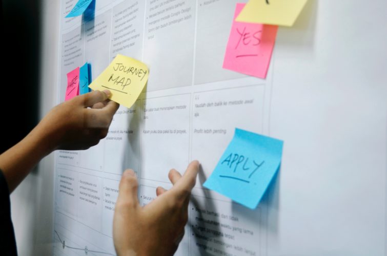 People engaged in Customer Journey mapping